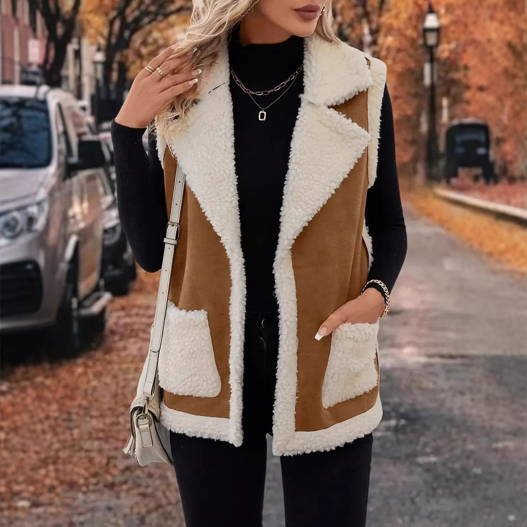 Women's Small Thick Sleeveless Vest
