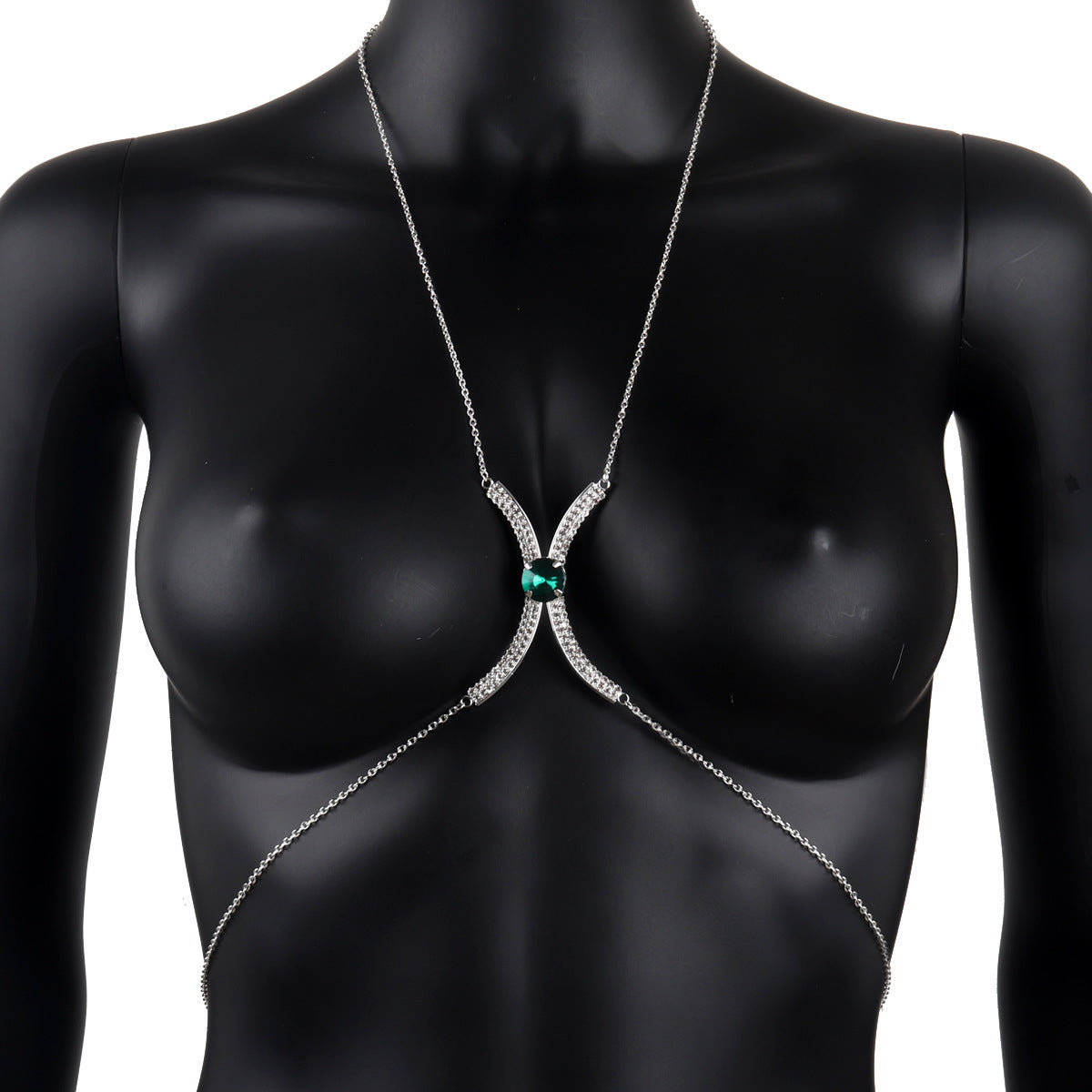 Women's Elegant Diamond Tassel Body Jewelry Chain