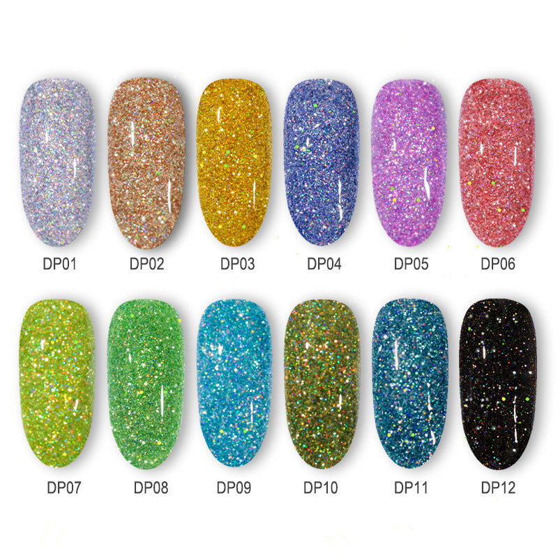 Shimmering Laser Manicure Glitter