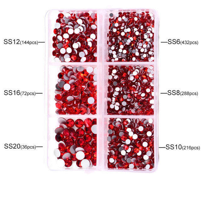 Luxury Glass Gem Nail Decoration Kit