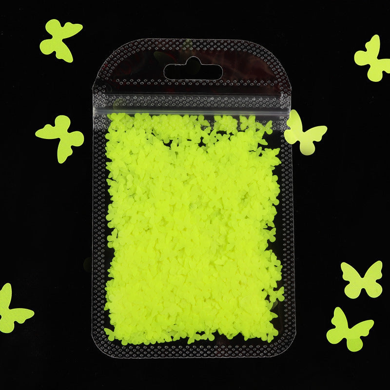 Multicolor Butterfly Nail Decoration Sequins