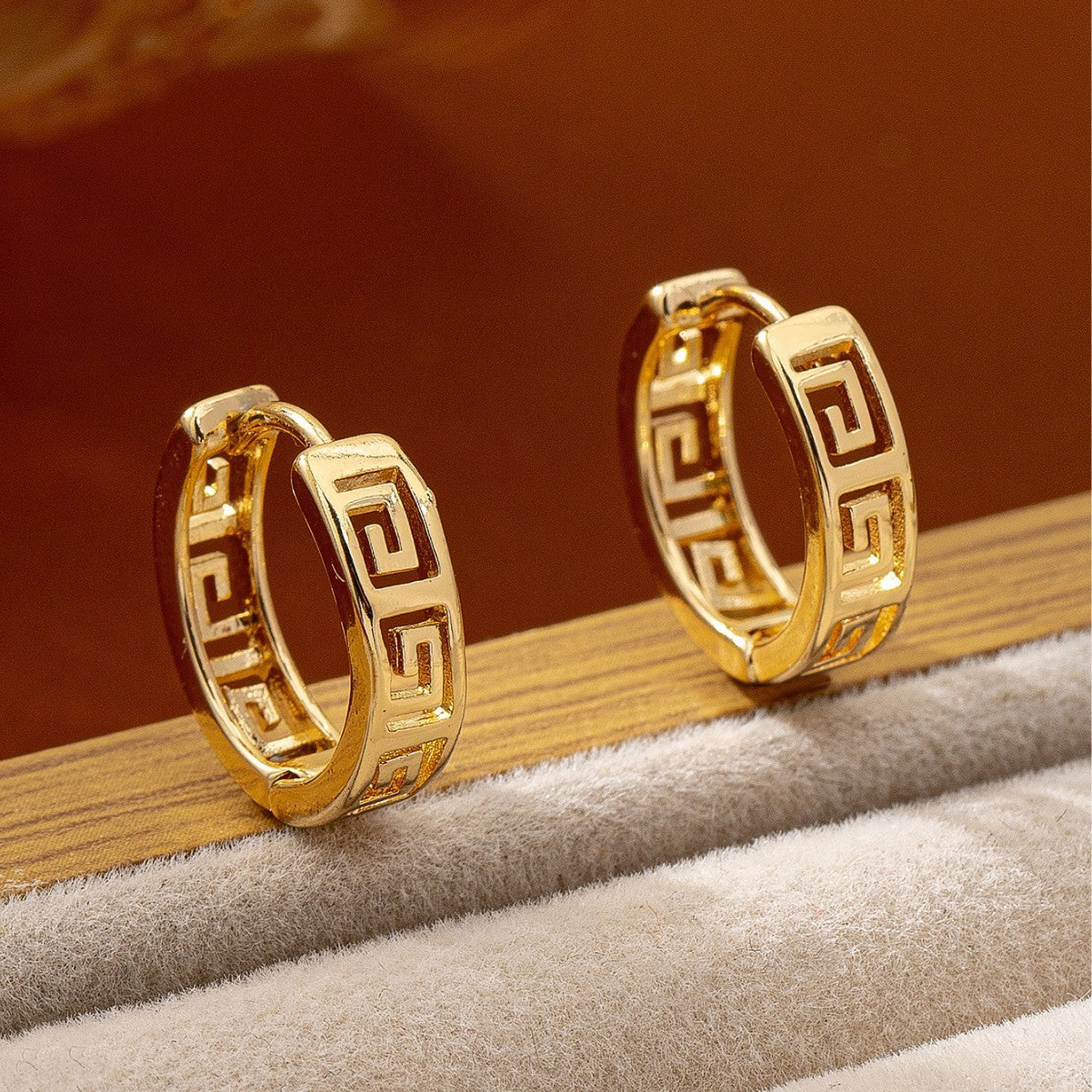 Retro Tibetan Silver Ethnic Drop Earrings