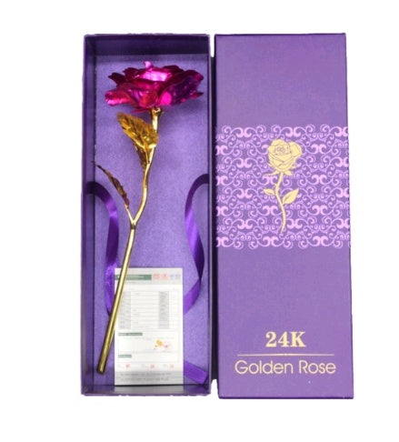 Foil Rose Valentine's Day Gift for Her