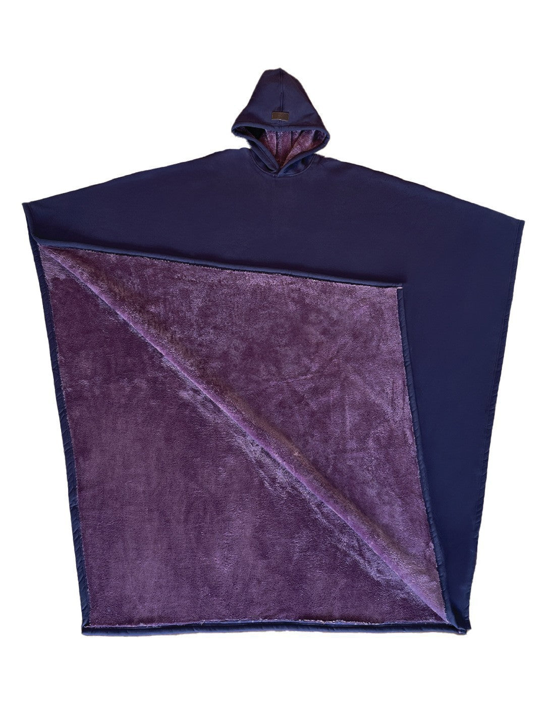 Women's Wool-Look Hooded Button Cape