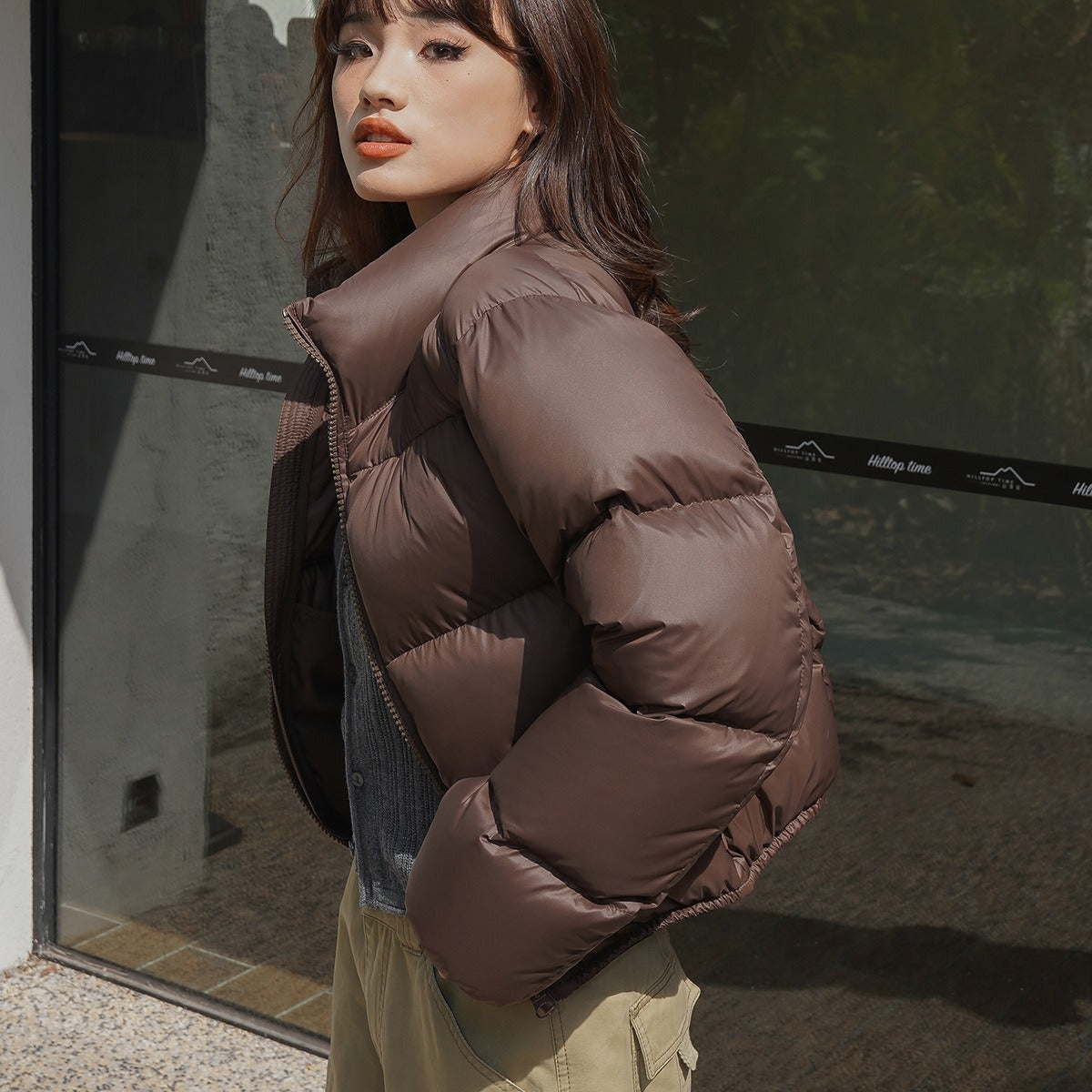 Casual Down Blend Cotton-Padded Jacket