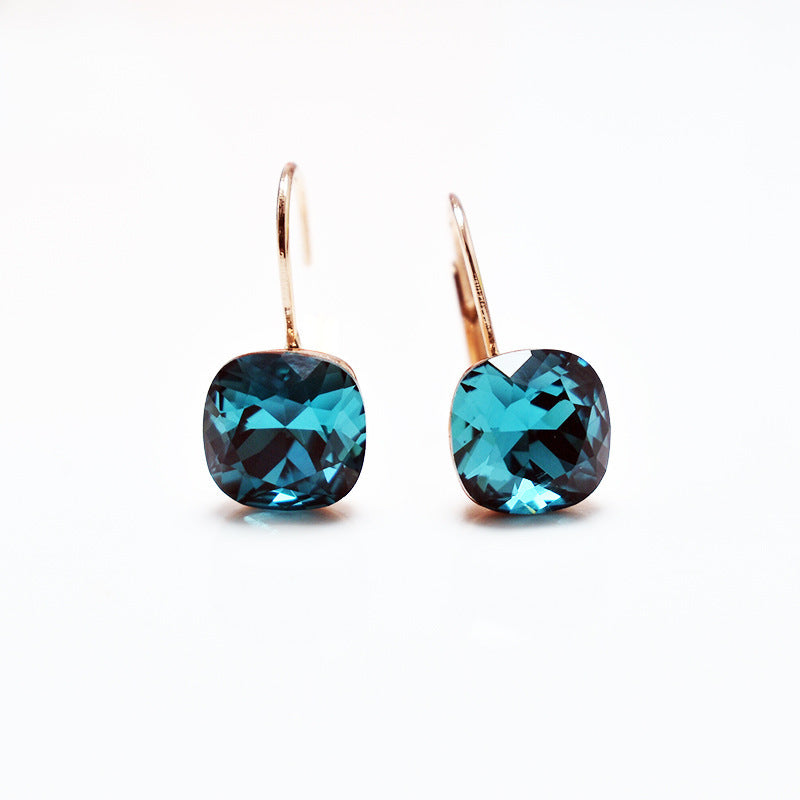 Women's Fashionable Austrian Crystal Earrings