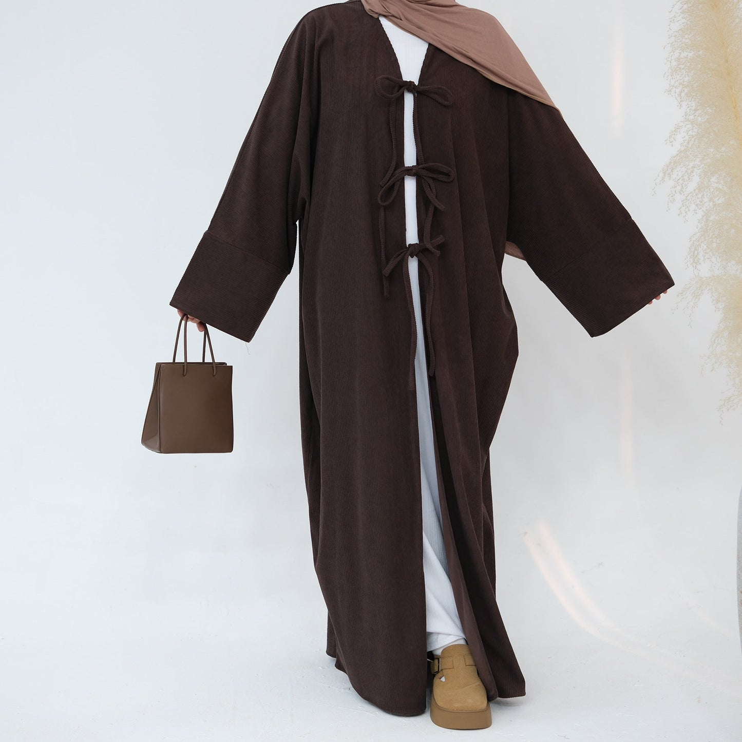 Women's Casual Lace-Up Cardigan Robe