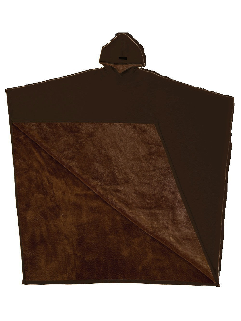 Women's Wool-Look Hooded Button Cape