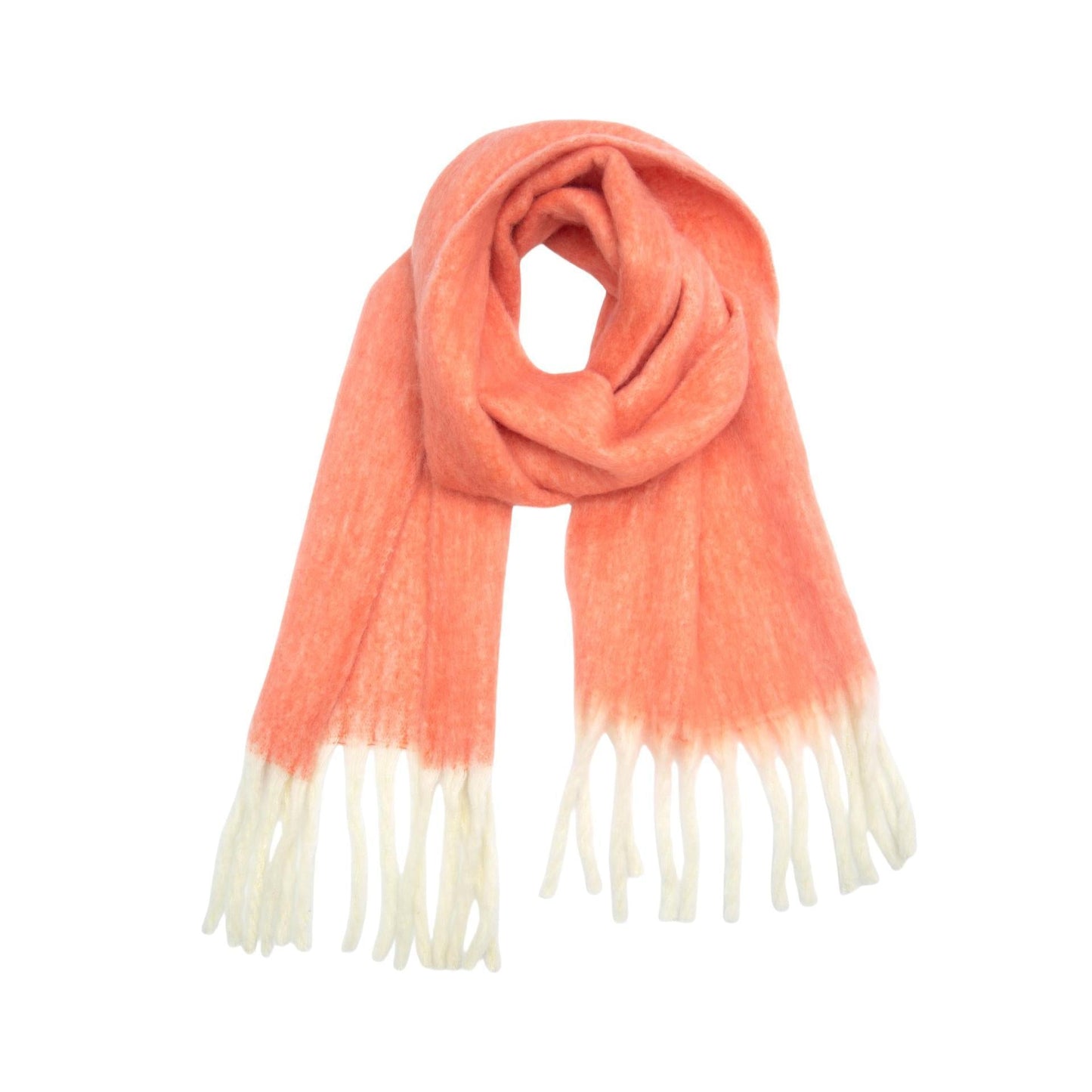 Women's Clip Flower Circle Yarn Tassel Wrap