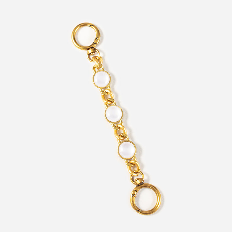 Metal Bag Strap Extension Chain for One-Shoulder Bag Conversion