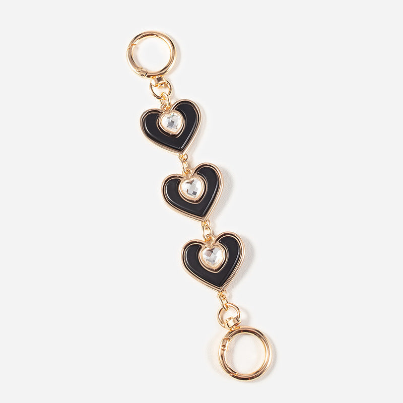 Metal Bag Strap Extension Chain for One-Shoulder Bag Conversion