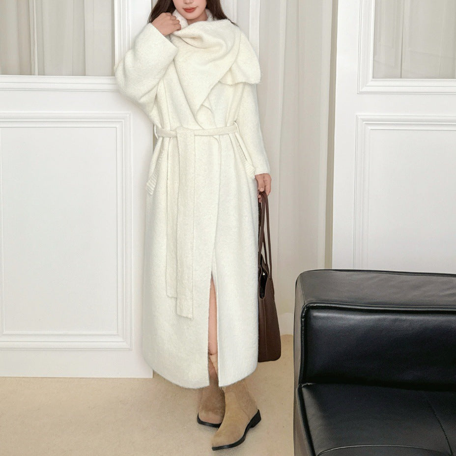 Korean Fashion Lapel Sweater Outerwear