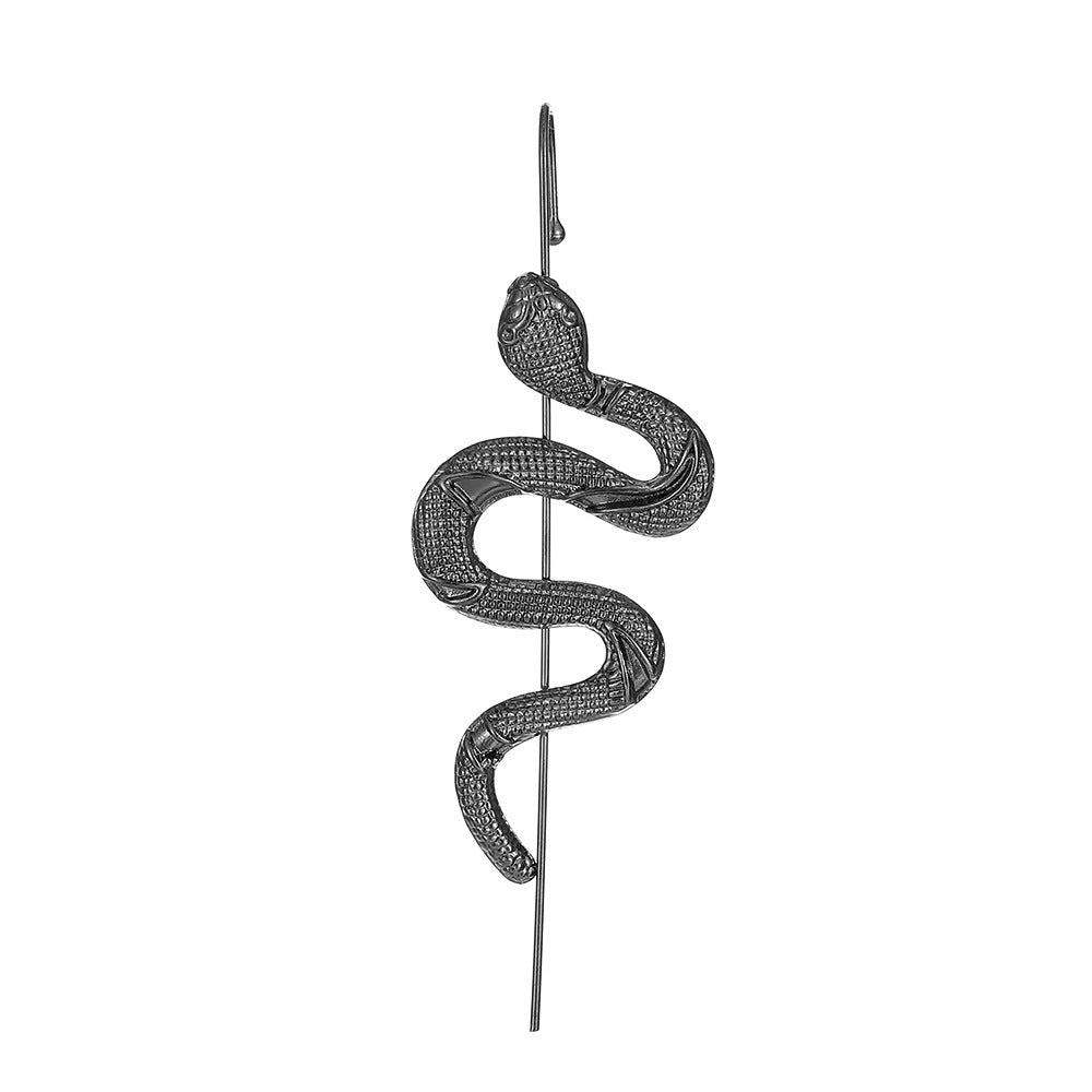 Unique Simulated Snake Drop Earrings