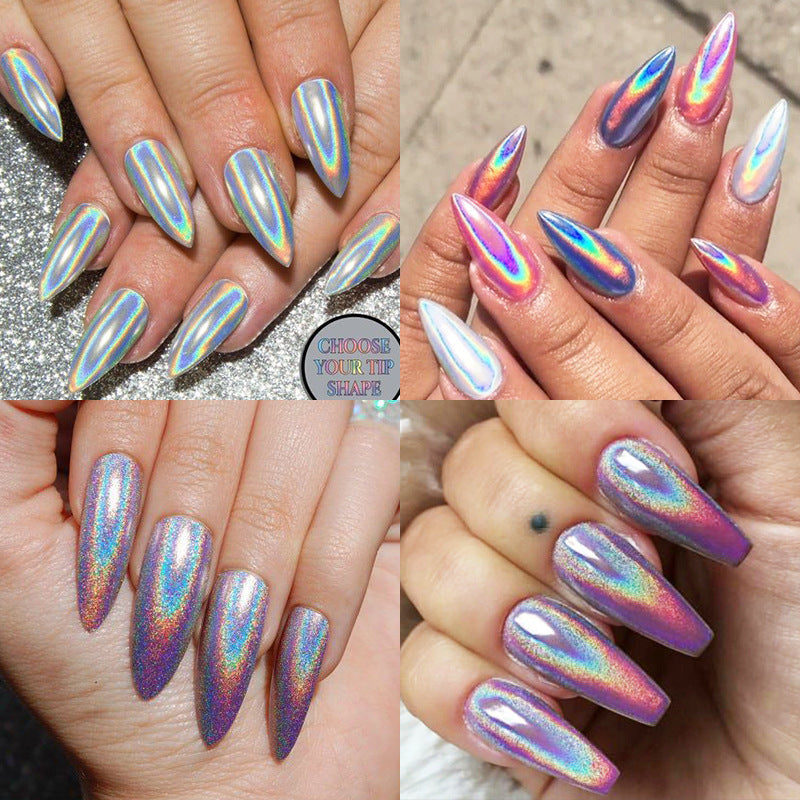 Aurora Effect Magic Nail Powder Glitter