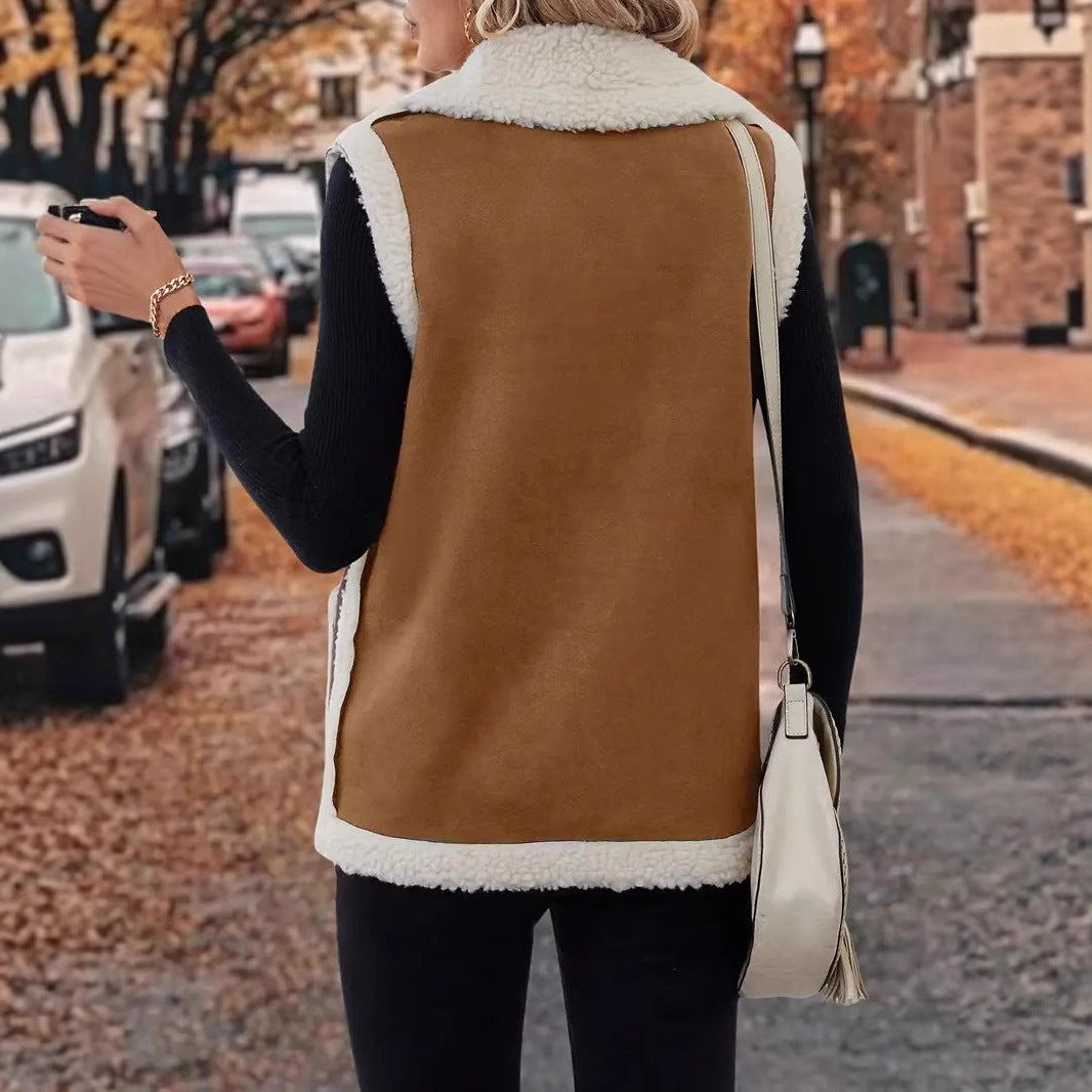 Women's Small Thick Sleeveless Vest