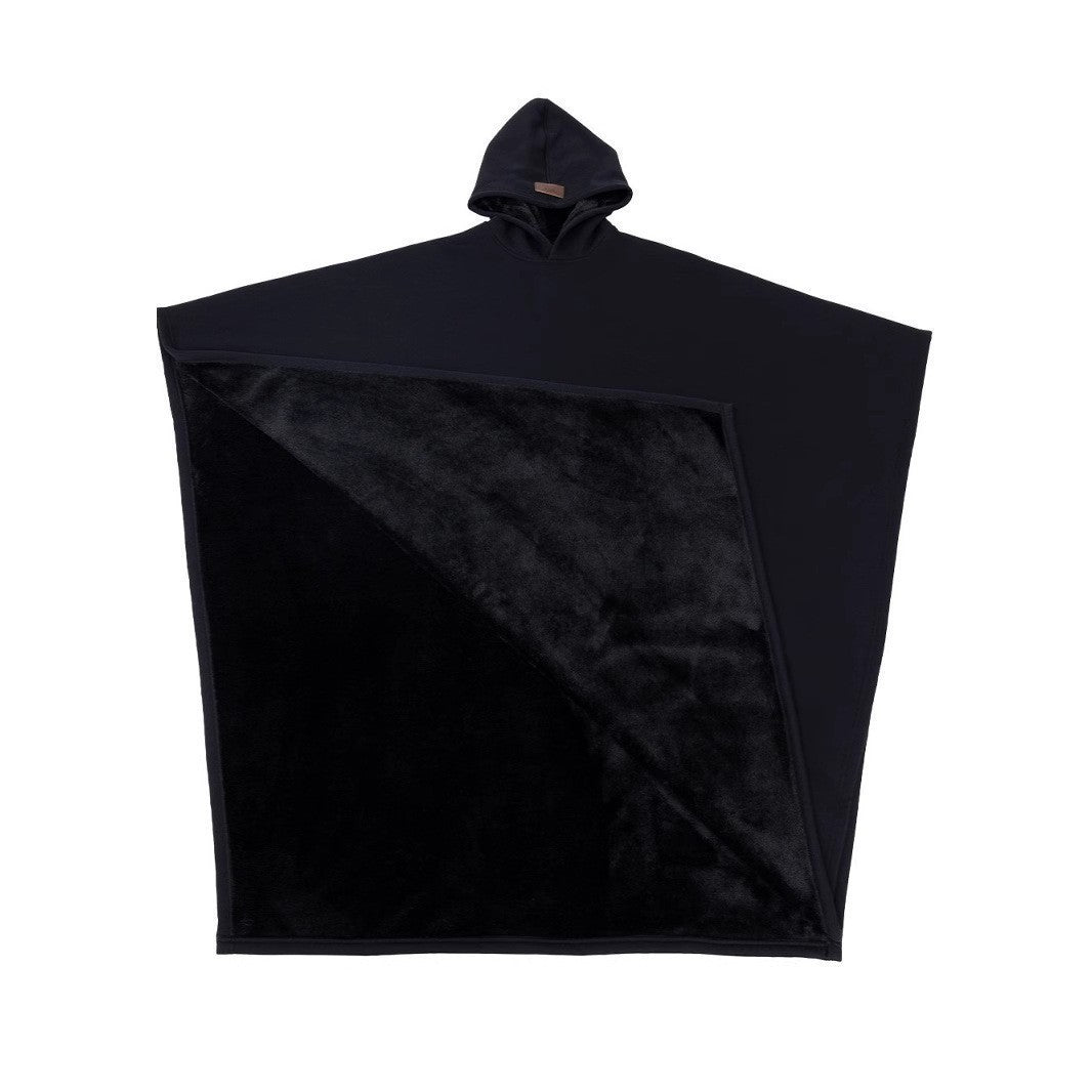 Women's Wool-Look Hooded Button Cape