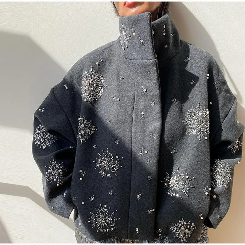 Personality Loose Fit Casual Winter Jacket