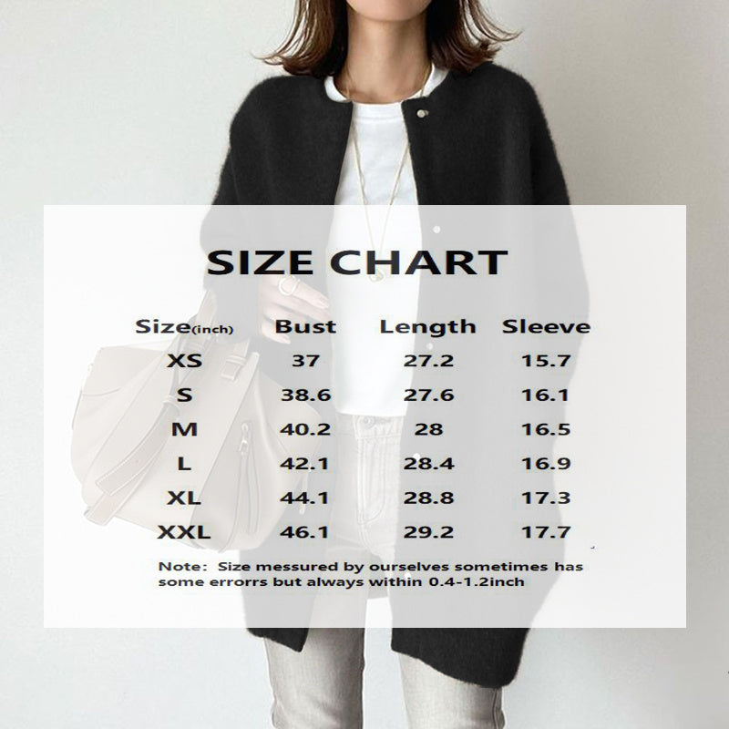 Women's Oversized Wool-Like Trench Coat